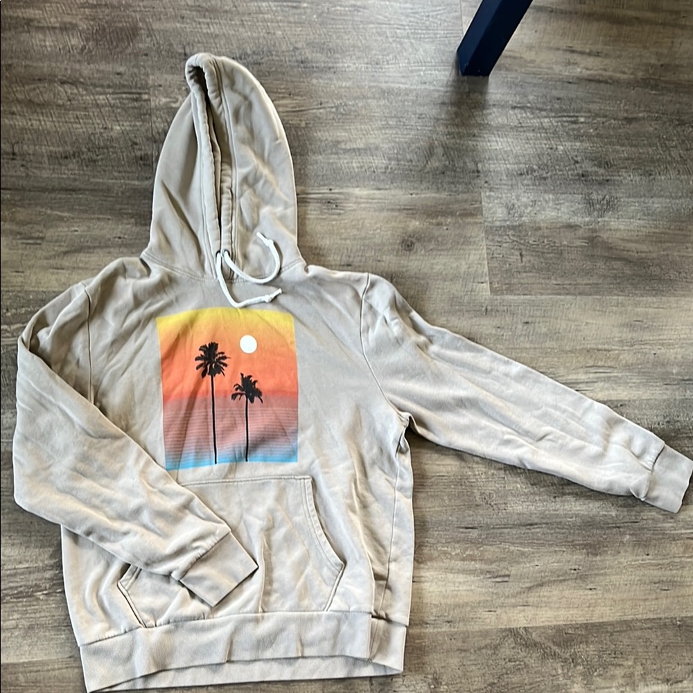 Old Navy Tan Fleece Hoodie